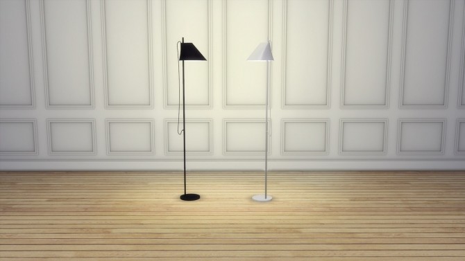 Sims 4 YUH FLOOR LAMP at Meinkatz Creations