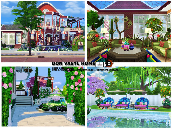 Sims 4 Don Vasyl Home by Danuta720 at TSR