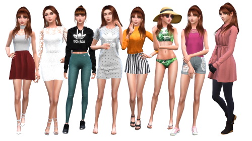 Sims 4 Nina Hemmings at MODELSIMS4