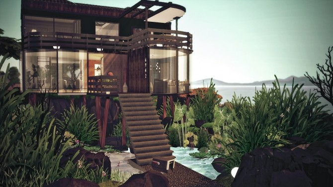 Sims 4 29 FLOATING HOME at SoulSisterSims