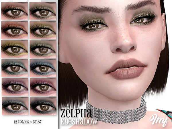 Sims 4 IMF Zelpha Eyeshadow N.87 by IzzieMcFire at TSR