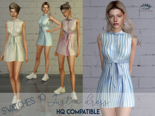 Sims 4 Dress V1 by icencetyy at TSR