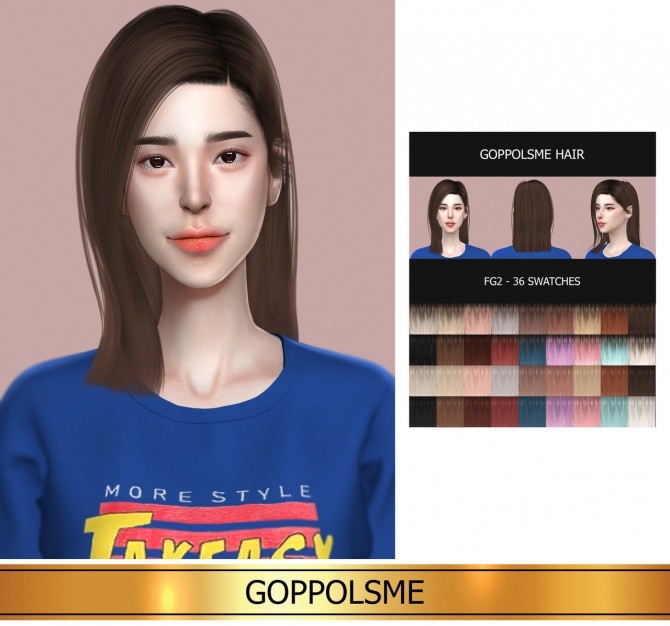 Sims 4 GPME HAIR FG2 (P) at GOPPOLS Me