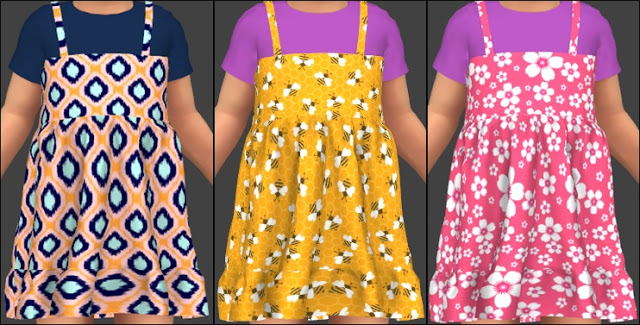 Sims 4 TOMMERAAS Layered T Shirt and Dress Recolors at Annett’s Sims 4 Welt