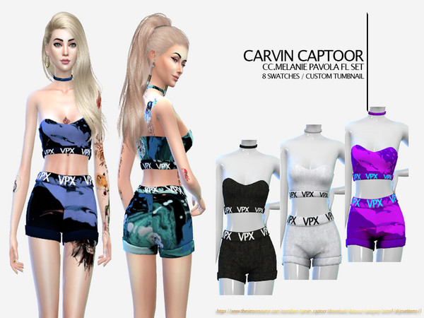 Sims 4 Melanie pavola Fl SET by carvin captoor at TSR