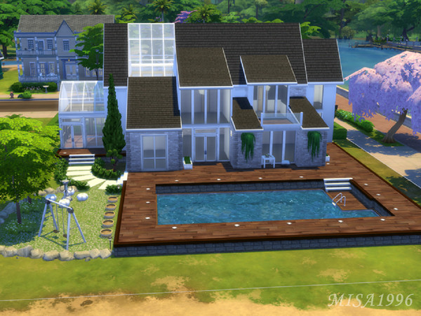 Sims 4 Modern house by Misa1996 at TSR