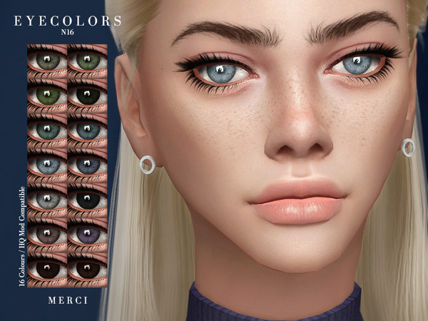 Sims 4 Eyecolors N16 by Merci at TSR