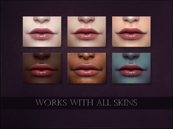 Sims 4 Mitogen Lipstick by RemusSirion at TSR