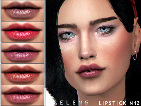 Sims 4 Lipstick N12 by Seleng at TSR
