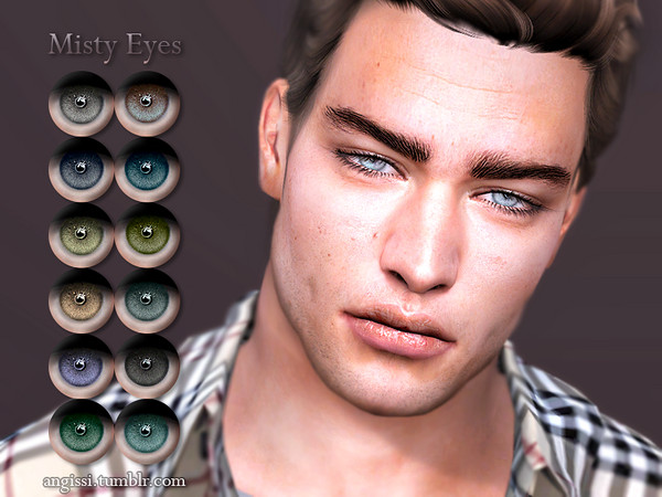 Sims 4 Misty Eyes by ANGISSI at TSR