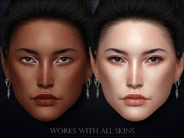Sims 4 Winteri Eyeshadow V2 by RemusSirion at TSR