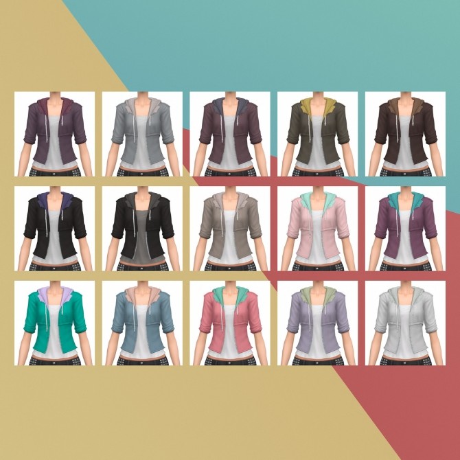 Sims 4 Everyday Hoodie Bowie S3 Conversion at Busted Pixels