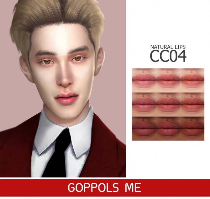 Sims 4 GPME Natural Lips CC4 at GOPPOLS Me