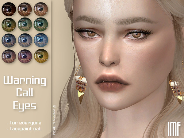 Sims 4 IMF Warning Call Eyes N.94 by IzzieMcFire at TSR