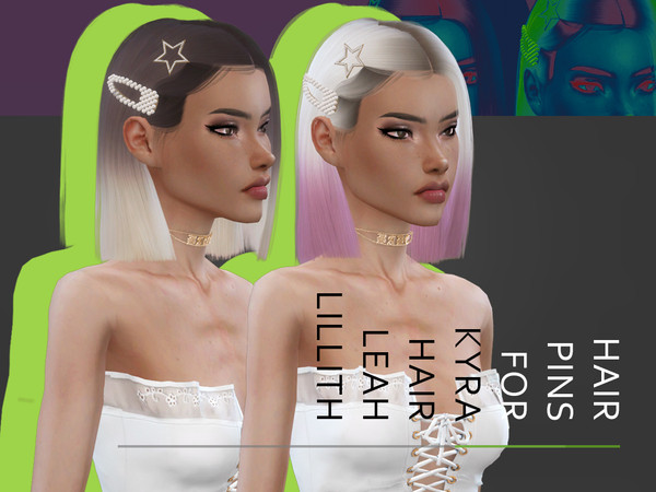 Sims 4 Kyra Hair by Leah Lillith at TSR
