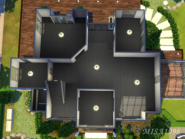 Sims 4 Modern house by Misa1996 at TSR
