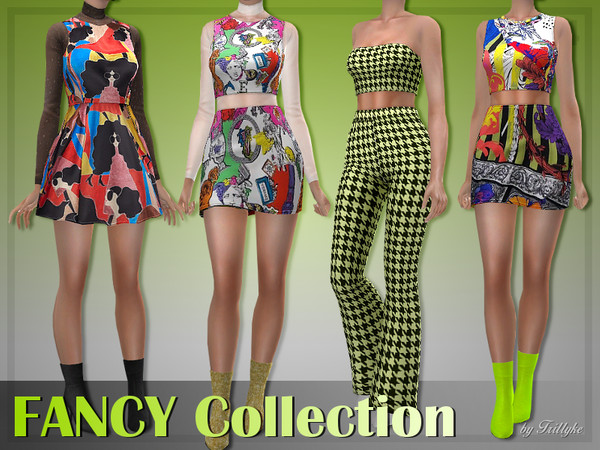 Sims 4 FANCY Collection by Trillyke at TSR
