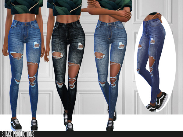 Sims 4 278 Jeans by ShakeProductions at TSR