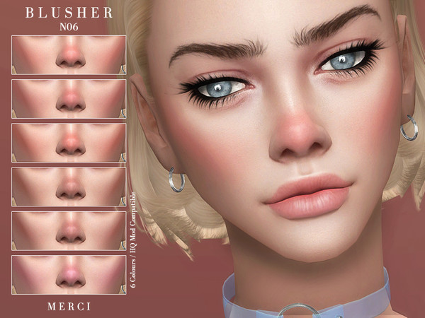 Sims 4 Blusher N06 by Merci at TSR