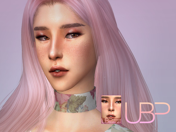 Sims 4 Freckled Blush n02 by Urielbeaupre at TSR