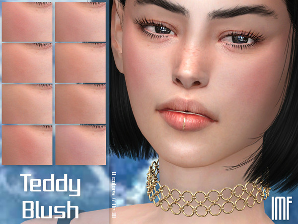 Sims 4 IMF Teddy Blush N.38 by IzzieMcFire at TSR