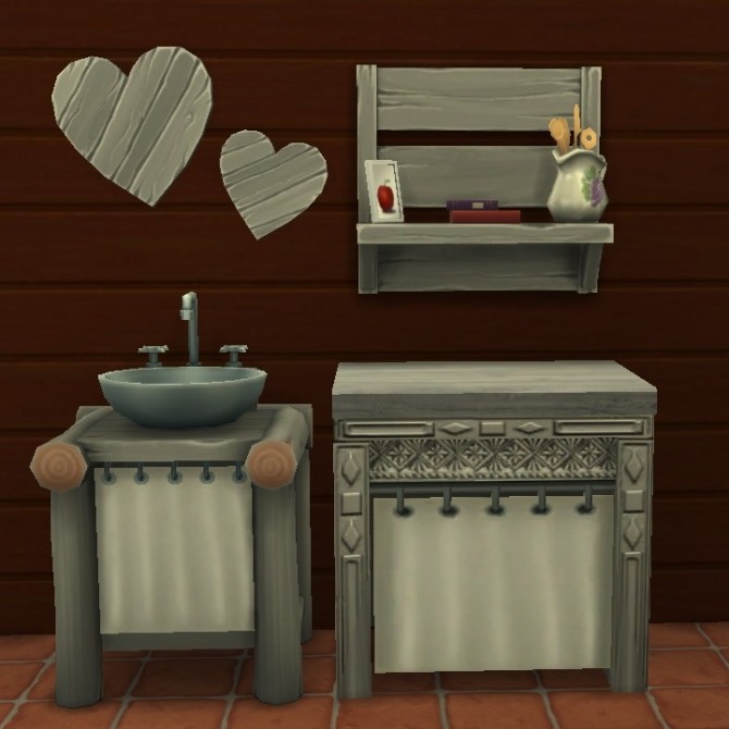 Sims 4 Reznoye counters by Victor tor at Mod The Sims