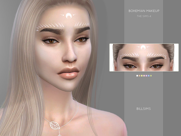 Sims 4 Bohemian Makeup by Bill Sims at TSR