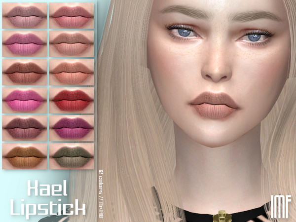 Sims 4 IMF Xael Lipstick N.178 by IzzieMcFire at TSR