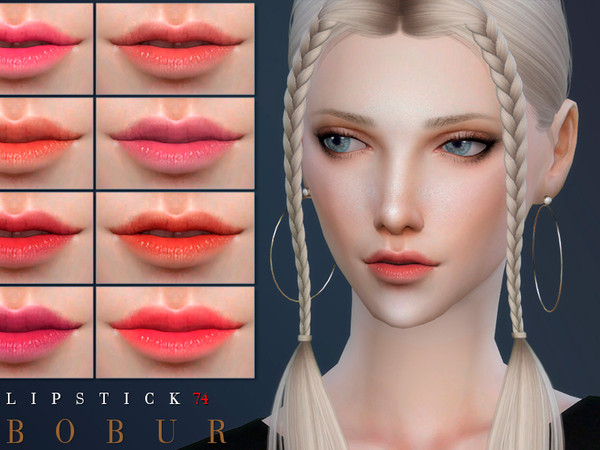 Sims 4 Lipstick 74 by Bobur3 at TSR
