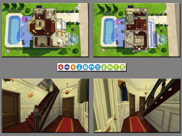 Sims 4 MB Dear Darling house by matomibotaki at TSR