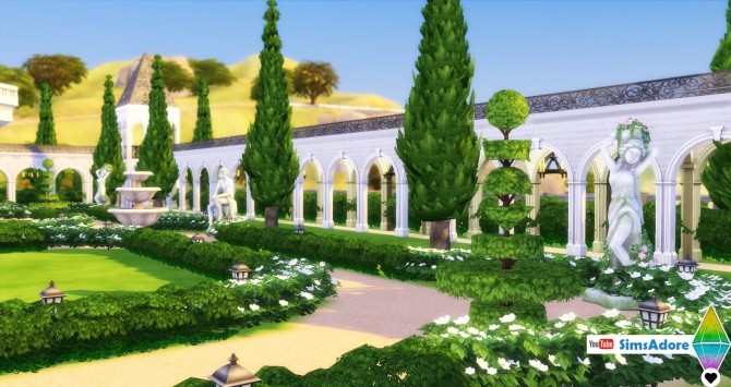 Sims 4 Fantasia Castle With Jail and Indoor garden by bradybrad7 at Mod The Sims