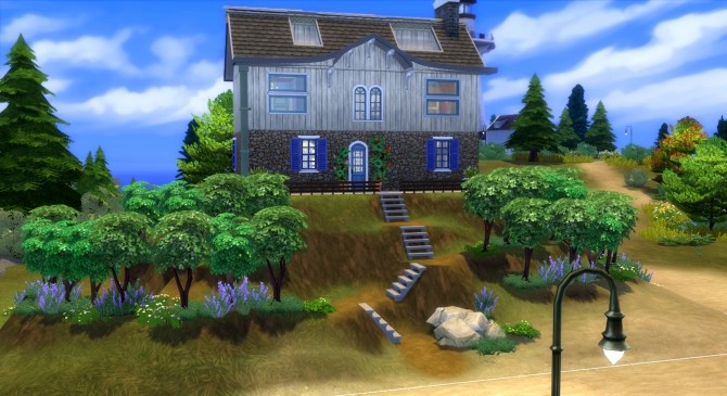Sims 4 Les Lavandes house by valbreizh at Mod The Sims