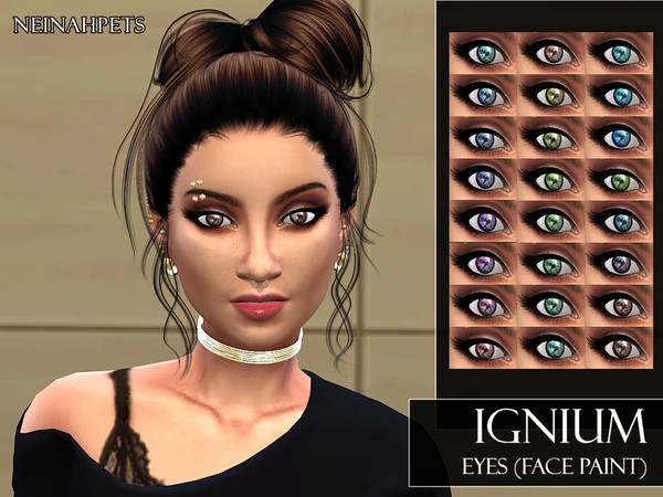 Sims 4 Ignium Eyes by neinahpets at TSR