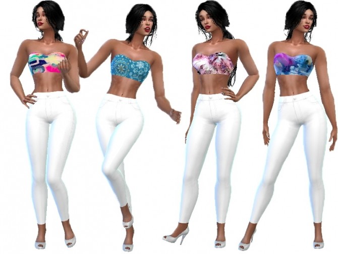 Sims 4 Summer outfit at Trudie55