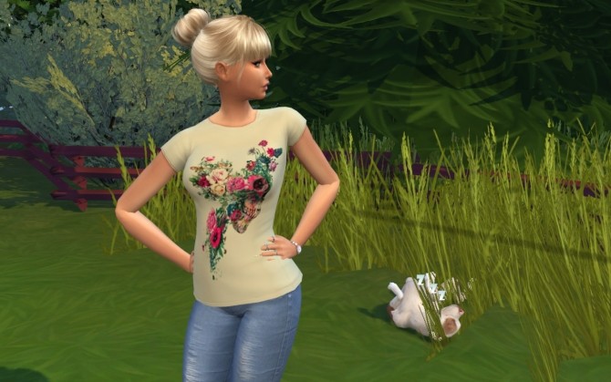 Sims 4 Printed t shirts at Louisa Creations4Sims