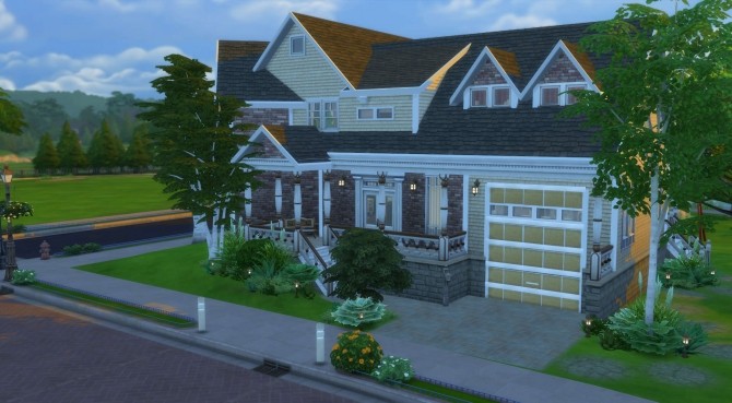 Sims 4 Country Grove house by PolarBearSims at Mod The Sims