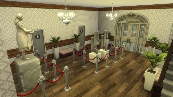 Sims 4 Municipal muses museum by iSandor at Mod The Sims