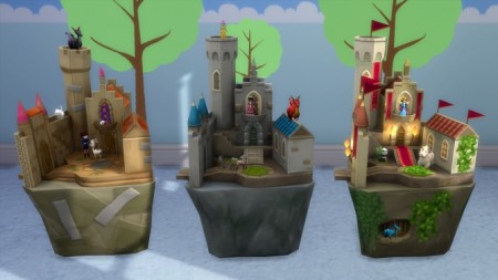Castle Playsets by K9DB at Mod The Sims