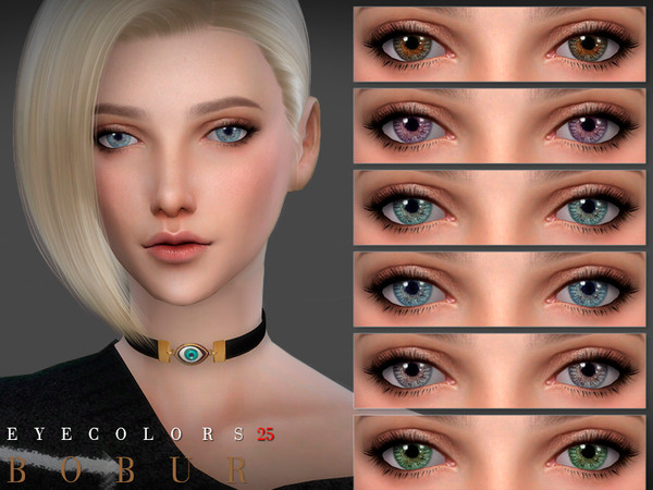 Sims 4 Eyecolors 25 by Bobur3 at TSR