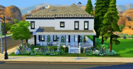 Two story home for a family by heikeg at Mod The Sims