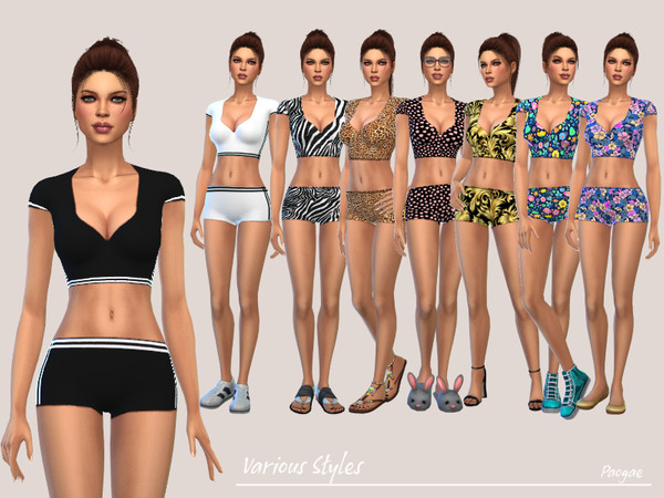 Sims 4 Various Styles outfit by Paogae at TSR