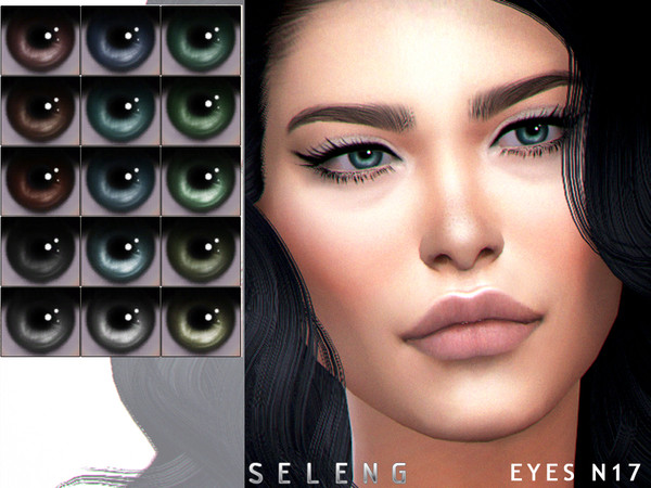 Sims 4 Eyes N17 by Seleng at TSR