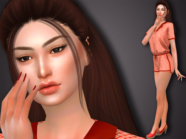 Sims 4 Aika Chen at MSQ Sims