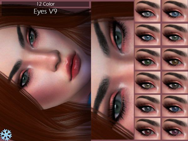 Sims 4 LMCS Eyes V9 by Lisaminicatsims at TSR