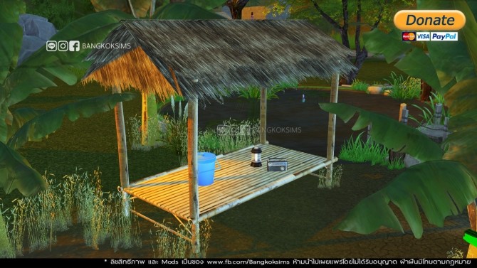 Sims 4 Thai Country Home (P) at BangkokSims