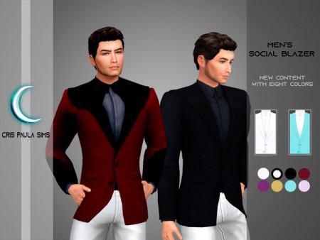 Men’s Social Blazer by Cris Paula Sims at TSR