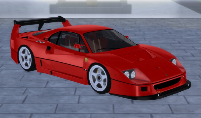 1989 Ferrari F40 Competizione at Tyler Winston Cars » Sims 4 Updates