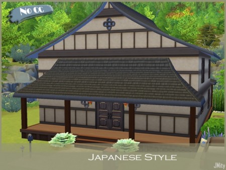 Japanese Style House by J-Mity at Mod The Sims