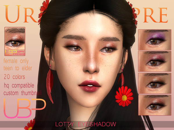 Sims 4 Lotty eyeshadow by Urielbeaupre at TSR