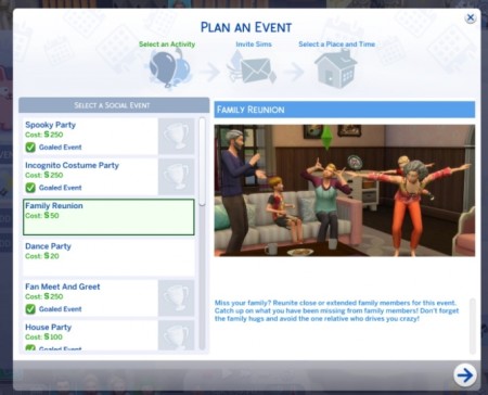 Family Reunion Event by Sims_Lover at Mod The Sims